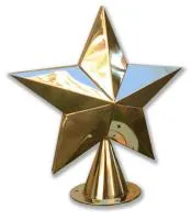 Звезда двусторонне выпуклая ø 350 (517612) сертификат на обелиск - стела памятник мм. пустотелая  в Симферополе