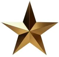 Звезда СССР накладка на стелу листовая бронза в Симферополе (518487)