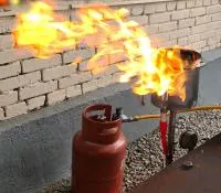 Газовая горелка электро розжиг (514267) монтаж вечный огонь ø 154 мм. ветроустойчивая  в Симферополе