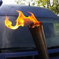 Факел сценический левкой (197153) сертификат жидкость факелы ø 135 мм. ветроустойчивая  в Симферополе