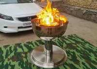 Чаша торжественного огня афины (51756458) производство для ø 360 мм. ветроустойчивая в Симферополе